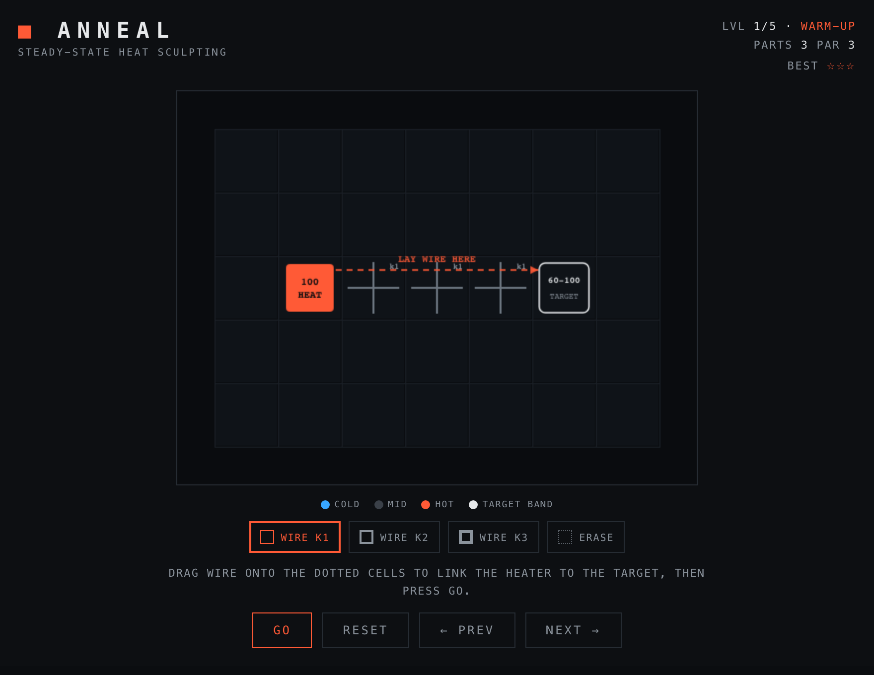 Anneal — Assembled stage of play