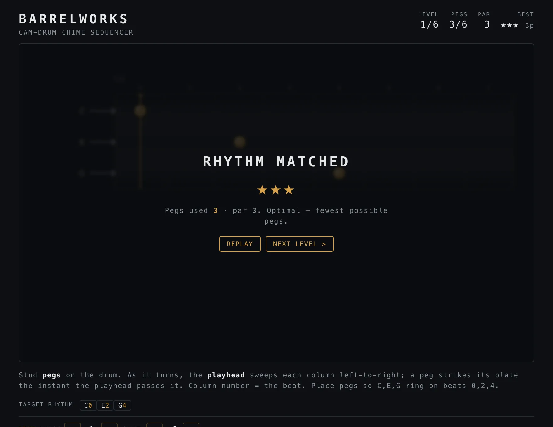 Barrelworks — gameplay screenshot