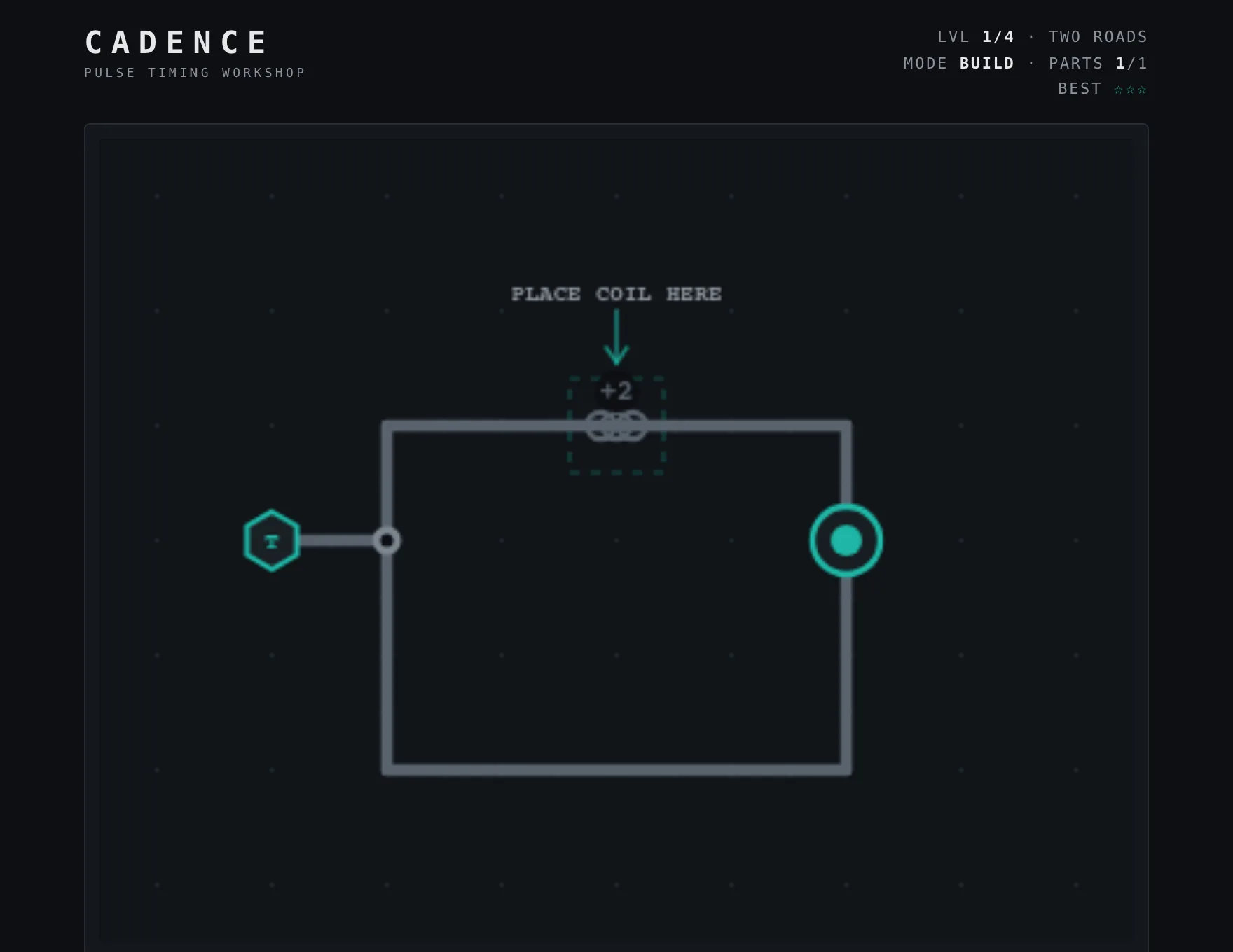 Cadence — Assembled stage of play