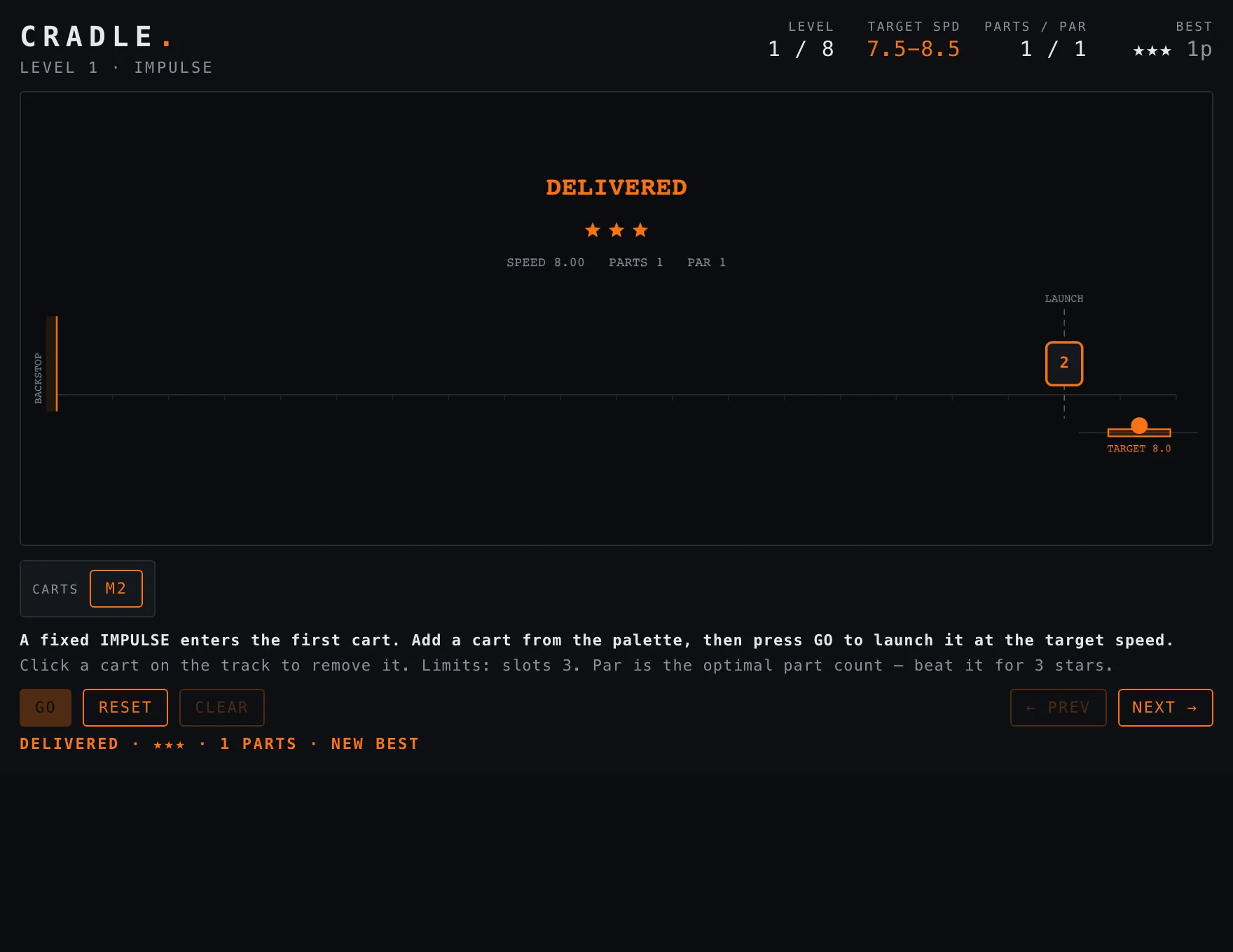 Cradle — gameplay screenshot