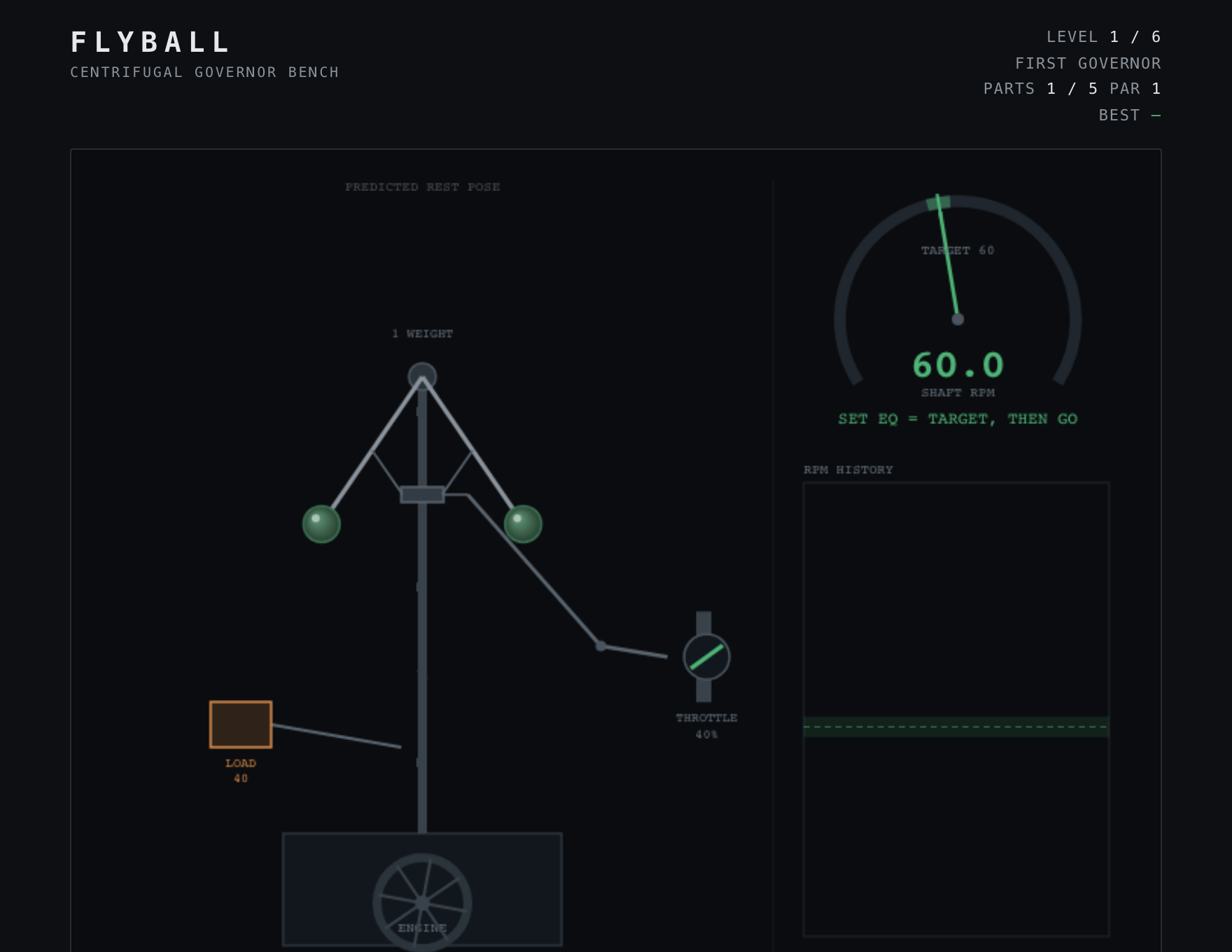 Flyball — Build stage of play